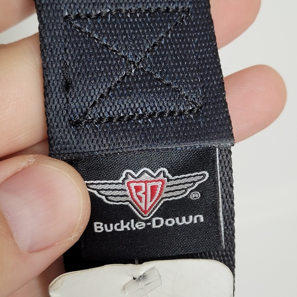 NWT Buckle Down Black Butler Adjustable Seat Belt Belt - Picture 3 of 6